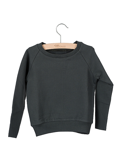 Little Hedonist Collegepaita Caecilia Uni Pirate Black